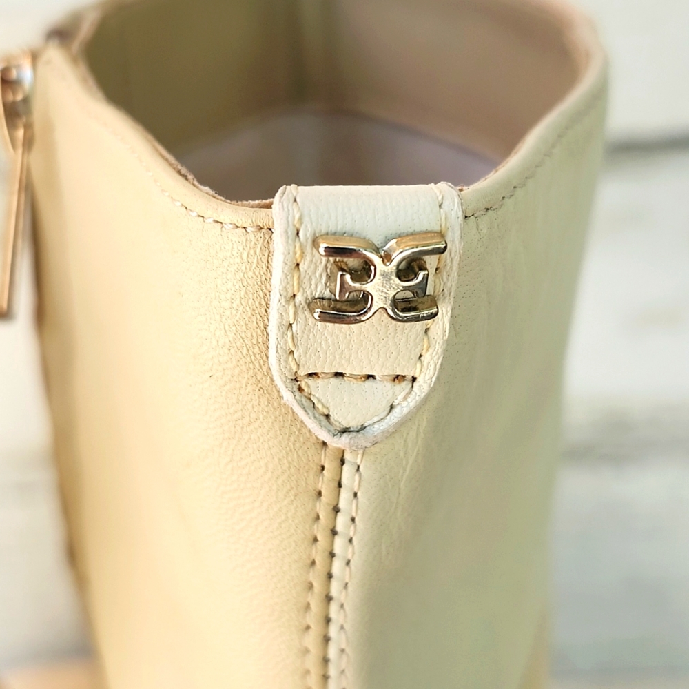 SAM EDELMAN OLINA LEATHER BOOTS - Picture 4 of 14